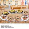 Table Turntable Turntable Tray 360 °   Rotation Multifunctional Reusable Portable Rotating Food Organizer Tray for Dining Table
