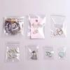 10–100 Stück Schmuck-Organizer-Beutel, transparentes PVC, antioxidative Schmuckbeutel, Aufbewahrungstasche für Ohrringe, Anhänger, Halsketten, Armbänder