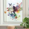 Self-adhesive Wall Stickers Dreamy Butterfly Fairy for Kids Room Bedroom Living Room Home Decor