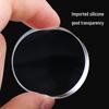 Transparent Silicone Nail Art Stamp with 2.8cm Head & Lid, Large Scraper