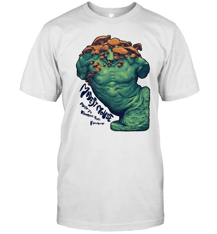 Modest Mouse Tour T-Shirt 2025 – Mushroom Statue Graphic Tee – Indie Rock Band S