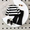 Kids Casual Long-Sleeve Set, Comfortable Daily Wear Outfits