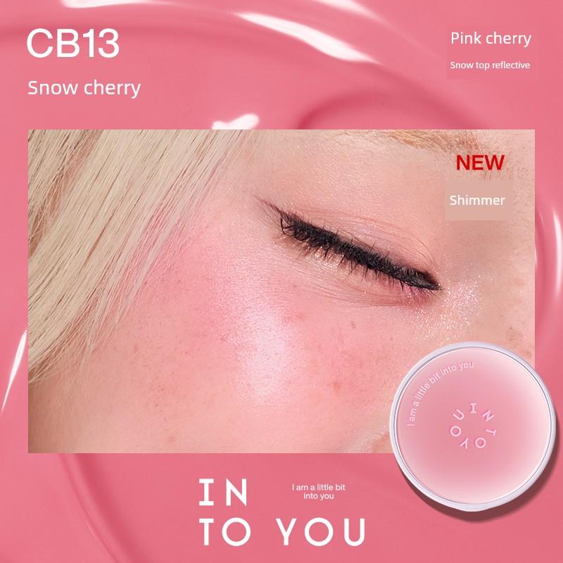 Upgrade 2.0! into You Cushion Blush Cream Water Gloss Sunscreen Blush Palette Hot-Selling Affordable Mud Color 2026 New Model