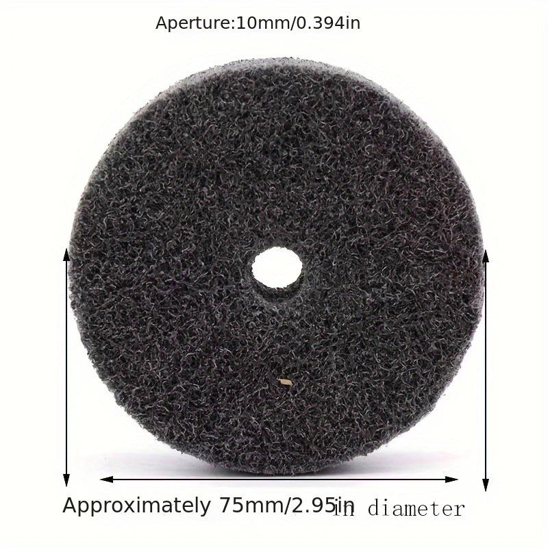 3-Inch Nylon Fiber Polishing Wheel for Bench Grinder - Non-Woven Metal Grinding Wheel
