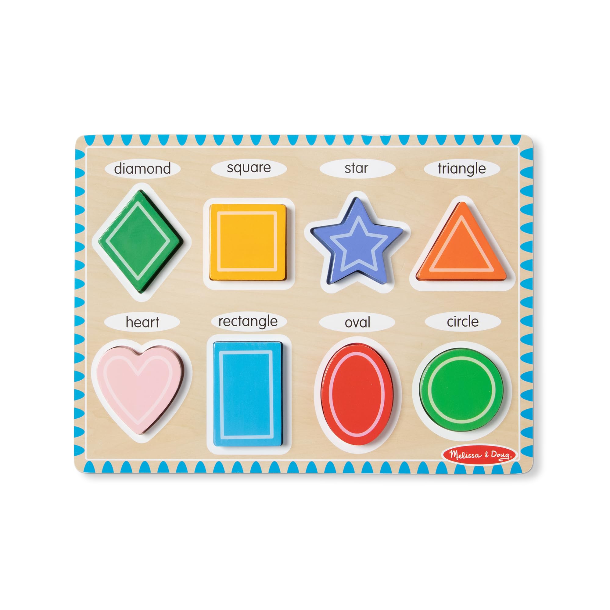 

Melissa & Doug Shapes Chunky Puzzle 3730