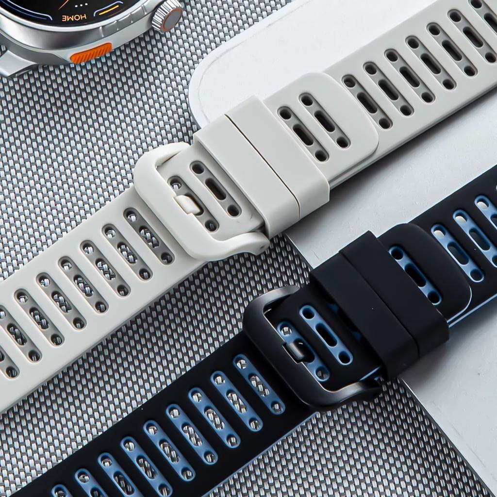 Breathable Silicone Band For Huami Amazfit T-Rex 3 2 Wrist Bracelet Colorful Strap For T-Rex/Pro Sport Watchband Belt Accessorie