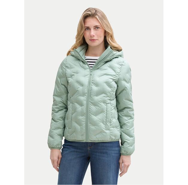 

Демисезонная куртка Tom Tailor 1044396, зеленая, стандартный крой XS