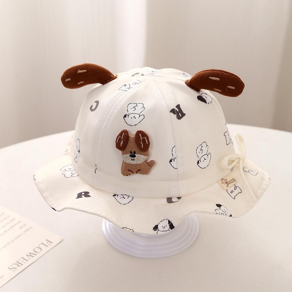 Infant & Toddler Cartoon Sun Hat - Adjustable Thin Style for Spring, Summer & Autumn