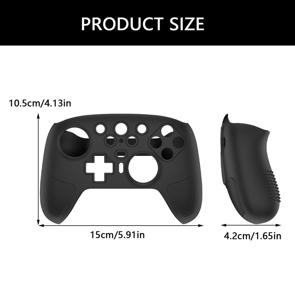 Game Controller Silicone Cover for 8Bitdo Ultimate 2 Protector Case Shell Housing Dustproof Scratch Resistant Skin Cover