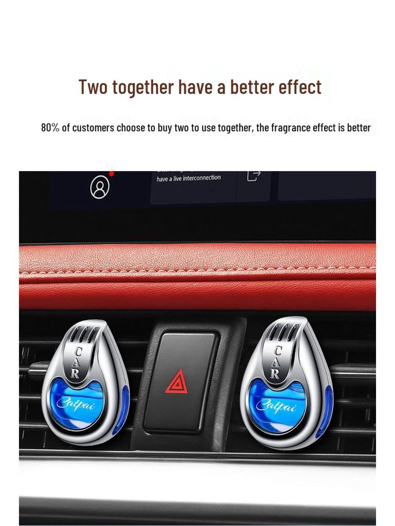 Long-Lasting Car Air Freshener & Aromatherapy Ornament