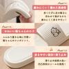 Neko Town Chibi Cat One Size Fits For Indoor and Outdoor Use Slippers, Lightweight, Washable, Non-Slip, Most, Bath, Toilet, (Black)