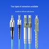 LIJIA LC-ST OM3 Multimode Duplex Fiber Optic Patch Cable