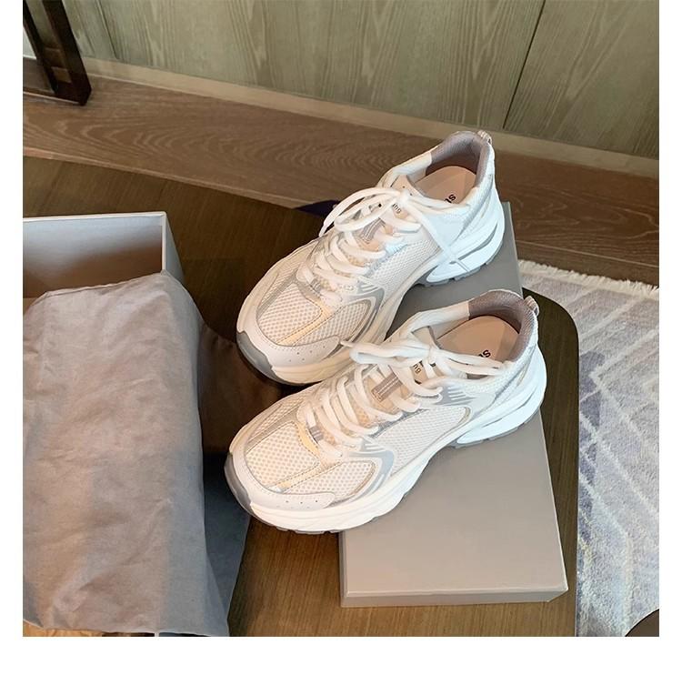 

Дышащие женские кроссовки с мелкой сеткой Zapatos Para Mujer на шнуровке, увеличивающие рост, для отдыха, супермодные спортивные летние кроссовки Sapato 40