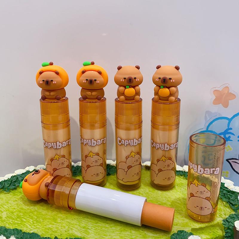 Niedlicher Cartoon Capybara Radiergummi Studenten Radiergummi Kreativer Lippenstift Radiergummi Schulbedarf Studenten Schreibwaren Kinder Preis Geschenke