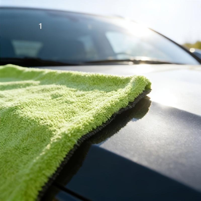 Microfiber Car Drying Towel High Absorbent Double Sided Car Wash Cleaning Cloth for Truck SUV Cleaning