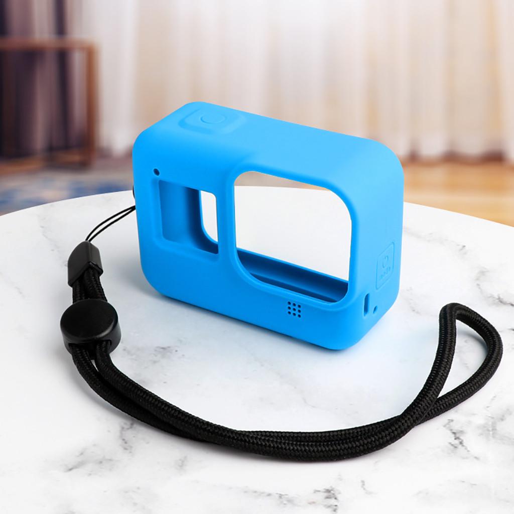 New Soft Silicone Protective Housing  Cover Case for Go-pro 8 Black Camera