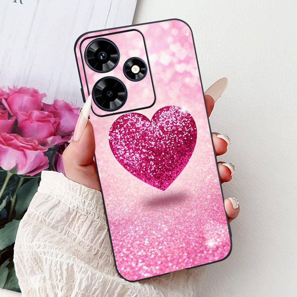 Für Infinix Hot 30 Play 30i Hot30 4G Elegante Florale Schmetterlings-Handyhülle Für Infinix Hot30i 30 30Play Weiche Silikon-TPU-Hüllen
