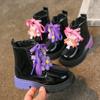 Children's Leather Boots, Short Boots, Martin Boots, Durable, Breathable, Waterproof, British Style Girls' Single Boots