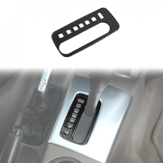 

Gear Shift Panel Cover Trim Stickers For Jeep Liberty 2007-12 Real Carbon Fiber