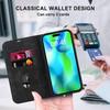 iPhone 15 Anti-Theft Leather Case with MagSafe, Wireless Charging, and Card Holder