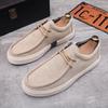 2023 Autumn Men's Casual Flat Boat Shoes - Soft Sole, Lightweight, Fisherman & Skate Style