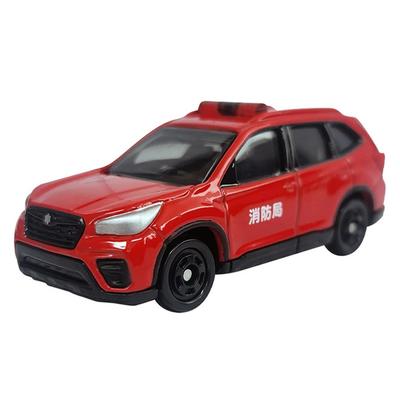 Tomica T-Arts Korea 99 Subaru Forester Fire Command Car Die-Cast Toy
