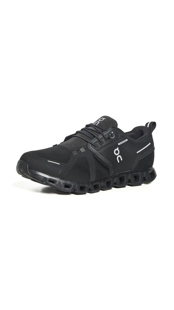 On Cloud 5 Waterproof Running All Size D Men's Shoes, Black, 25.0 cm,