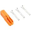 KITACO Connector Turn Signal Honda TYPE Double Type 3 Pole Left Female Universal Orange 0900-755-02063