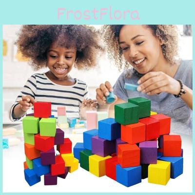 High Quality Wooden Cubes Math Toys For Kids