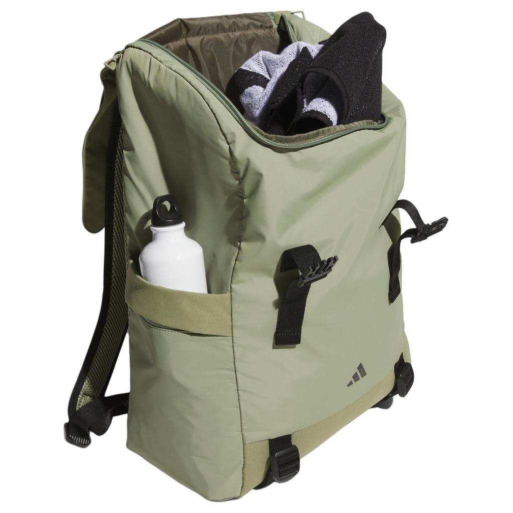 Adidas Recycled Polyester Backpack Regular Unisex Tent & Green & Black JW1674
