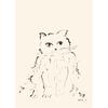 THE POSTER CLUB Art Print Cat 30x40cm by Oamul Nordic Minimalist Poster Home Decor