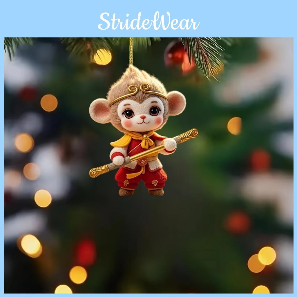 Monkey King The Pendant Acrylic Pendant Ornament With Cartoon Design Decor For