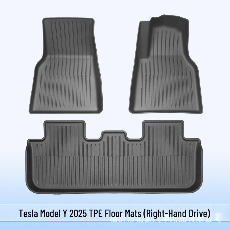 All-Weather TPE Floor & Trunk Mats for Tesla Model Y/3/S/X New Model