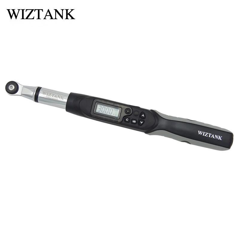 WIZTANK Taiwan Digital Interchangeable Head Adjustable Torque Wrench