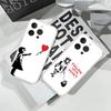 Graffiti Artist B-Banksy-S Phone Case Soft Transparent Case For IPhone 17 16 15 14 13 12 11 Pro Max Mini Plus Shockproof Cover C