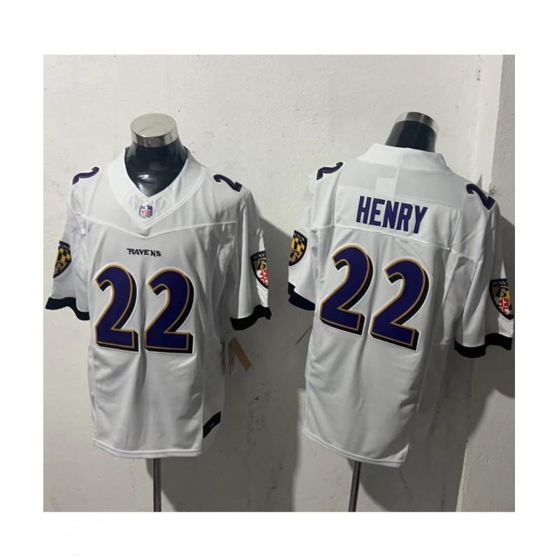 Baltimore Ravens NFL Camiseta de Fútbol Manga Corta Ropa de Equipo Bordada para Hombre Ropa Deportiva para Aficionados