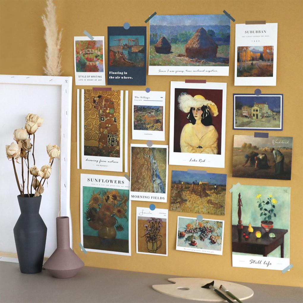 Wall Sticker Art Wall Decal Scrapbooking DIY Poster Card for Home Office Decoration