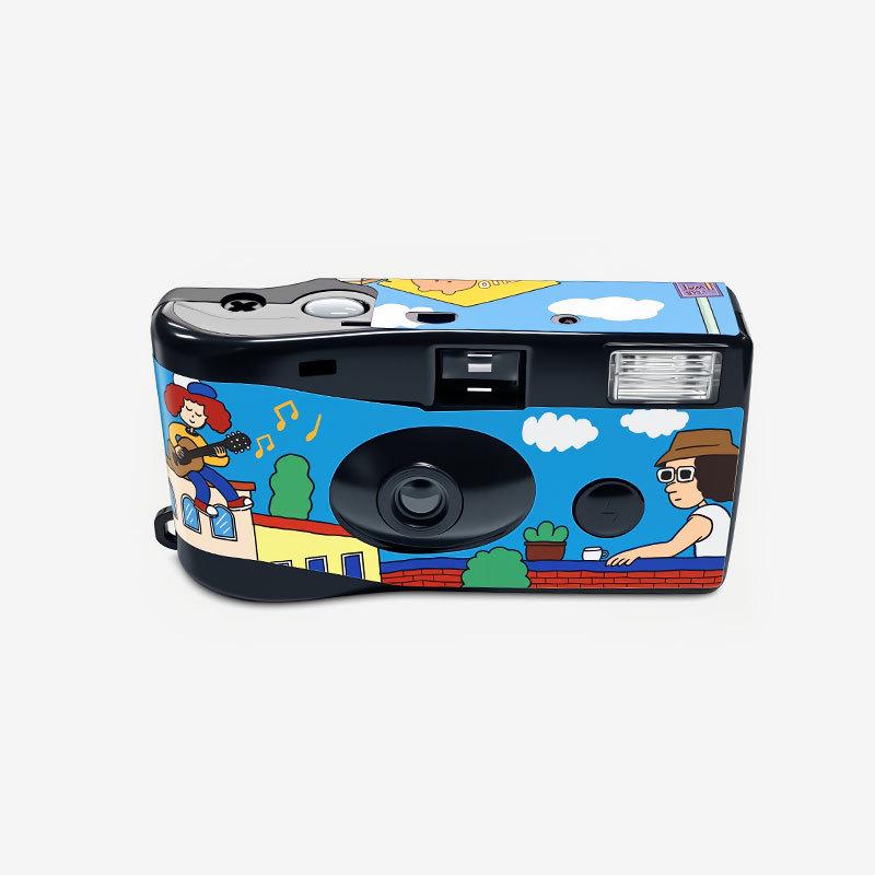 Popular Half-Frame Disposable Camera - Add Your Logo