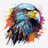 Full 5D DIY Diamond Painting Colorful Eagle Diamond Embroidery Full Cross Stitch Home Decor Handmade Gift