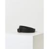 Daks Automatic Belt Black Check Pattern Cowhide Matte Buckle Dbbe6f761bk