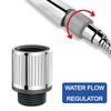 0.11lb Water Flow Regulator G1/2 Handheld Polished Chrome