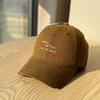 New style cute cartoon embroidered baseball cap for women, fresh and versatile, makes the face look smaller, provides sun protection, soft top
