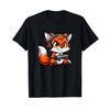 Funny Red Fox Gamer Video Games Boys Girls Kids T Shirt Vintage Slightly Soft Graphic Stretched Stylish Homme Streetwear