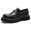 Mocassins compensés pour homme printemps et automne nouvelles chaussures en cuir pour homme - couvre-chaussures d'affaires