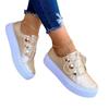 Women's Sports Sneakers Platform Shoes Fashion Wedges Female Tennis Casual Lace Up Running Ladies Footwear  Zapatillas Mujer