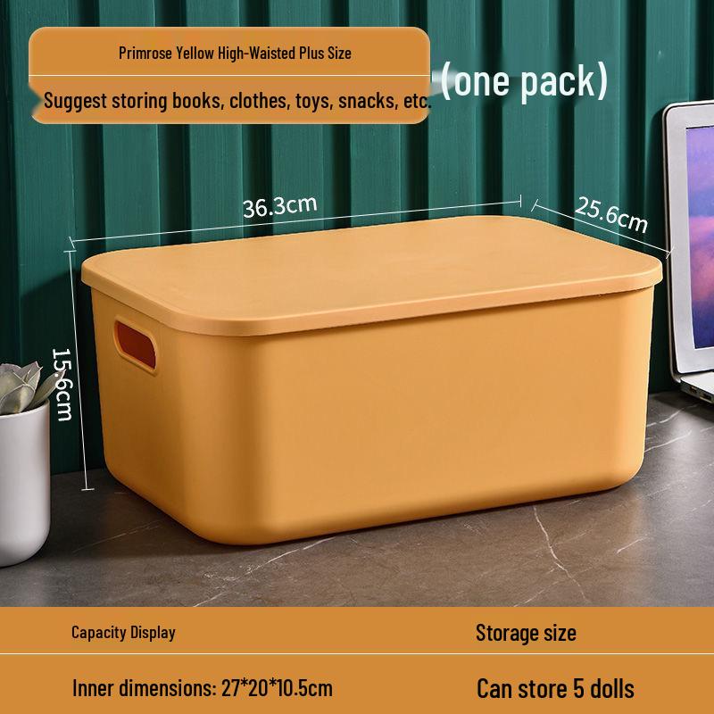Large Multipurpose Storage Organizer: Desktop Clutter, Snacks, Clothes, Books, Toys
