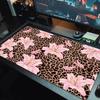 Leopard Art Color Mouse Pad Large Gaming Table Cushion Non-slip Laptop Tablet Big Mousepad XXL Mat Mini PC Playmat With Lock edge