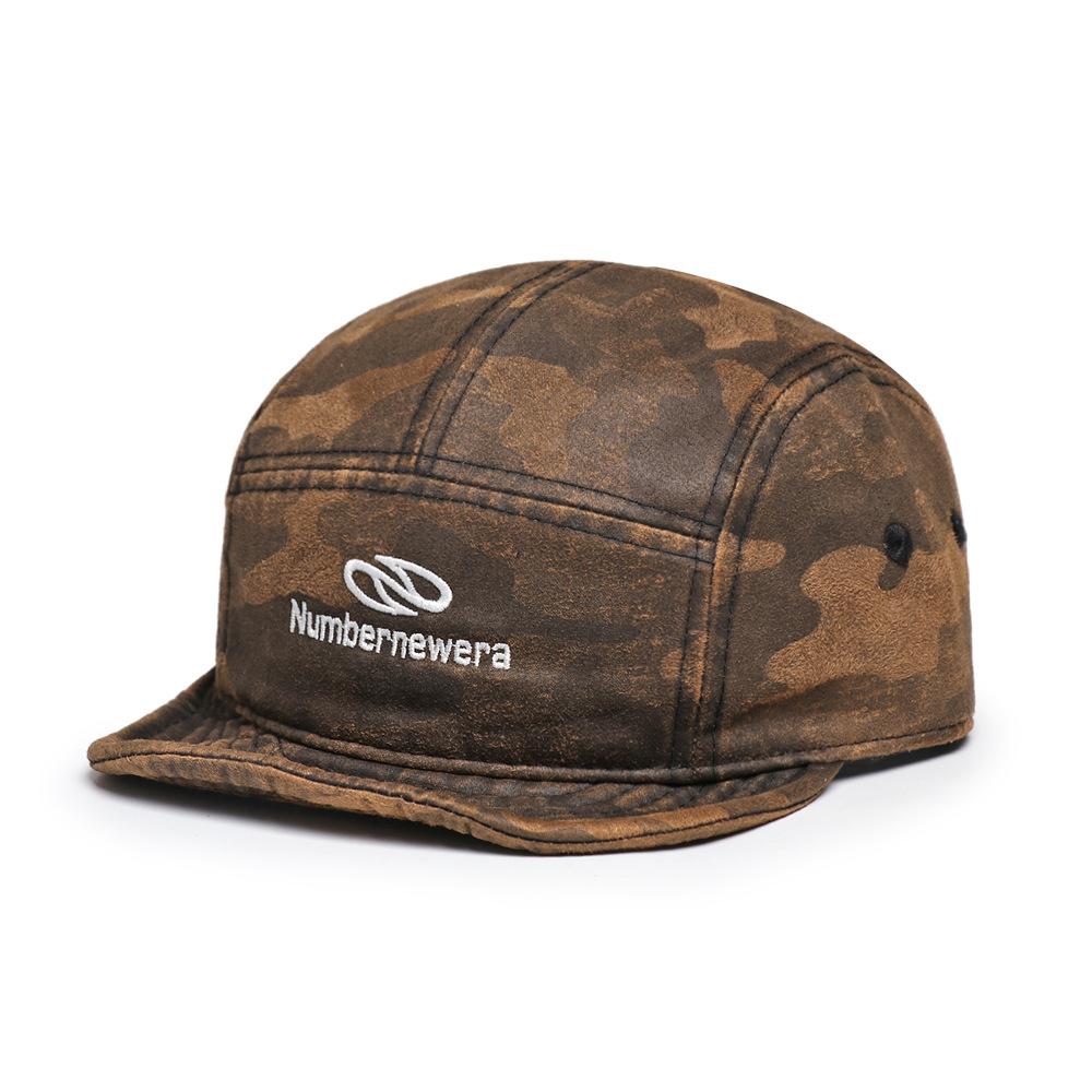 Verstellbare Vintage-Kappe für Damen und Herren für Outdoor-Wanderungen und Bergsteigen