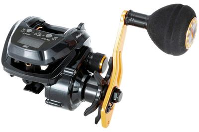 AbuGarcia MAX DLC Großer Bildschirm Digitaler Schnurzähler Power-Griff Modell P-L Linkshänder