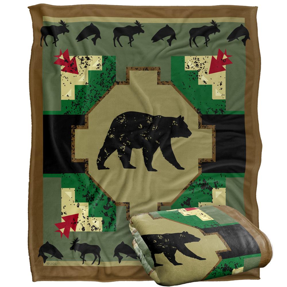 JQ Licensing 2 Silky Bear Supersoft Blanket